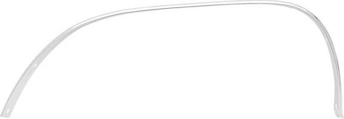 1967-76 Dart, Scamp Valiant A-Body, Rear Wheel Opening Molding, with Hardware, RH Passenger Side