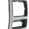1980-86 Ford F-Series Truck / Bronco, Headlamp Bezel, F-150 / F-250 / F-350, Chrome/Black, LH
