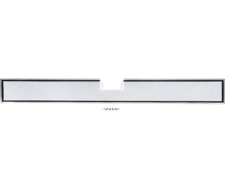 1981-91 Chevy, GMC Pickup, Fleetside, Blazer, Suburban, Rear Tailgate Band Molding, without Emblem 14027521