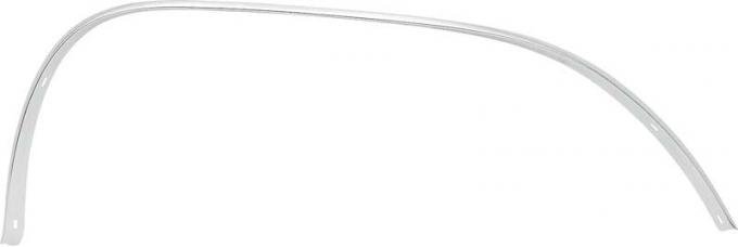 1967-76 Dart, Scamp Valiant A-Body, Rear Wheel Opening Molding, with Hardware, LH Driver Side