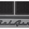 OER 1955-57 Chevrolet Bel Air, Floor Mat Set, Front and Rear, Black, 4 Piece Set M55101
