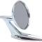 OER 1959-60 Impala, Bel Air, Biscayne, Outer Door Mirror, Chrome, with Gasket & Installation Hardware B9062