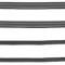 OER 1968-72 Chevy II / Nova, Window Channels, 2 Door Sedan, 4 Piece Set PW1098