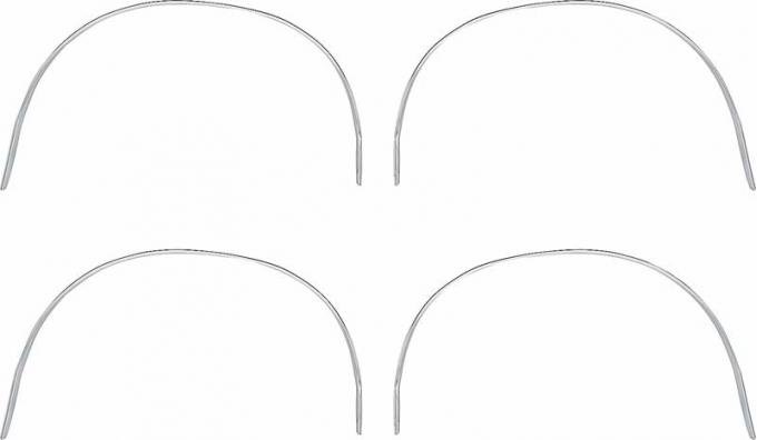 OER 1973-74 Dodge Charger Wheel Opening Molding Set MN1485