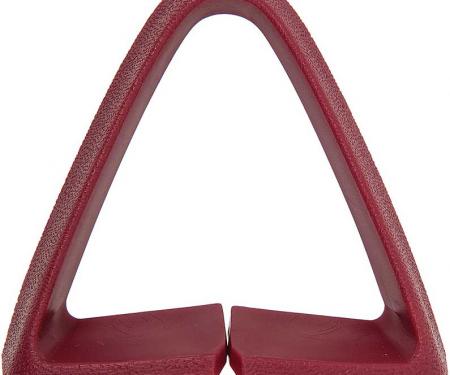 Camaro Shoulder Seat Belt Retainer Guide, Red, 1973-1981