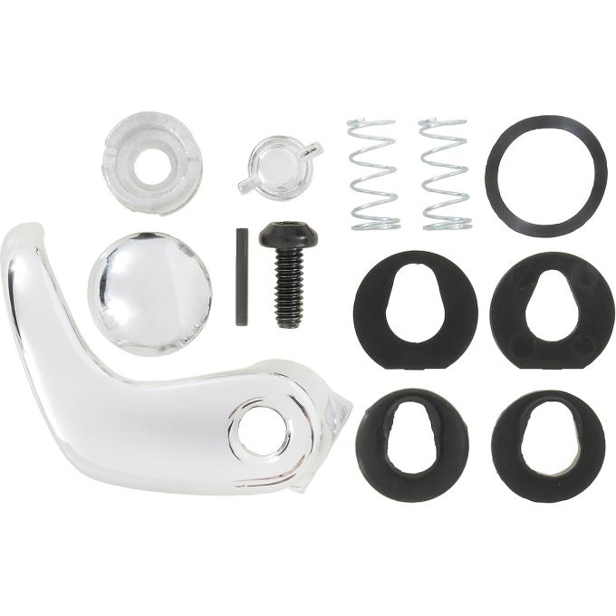 1980-91 Chevrolet, GMC Truck, Blazer, Jimmy, Suburban, Vent Window Handle Kit, Chrome Head Pin, RH, Passenger Side