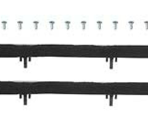 OER 1968-69 Camaro, Firebird Coupe, Window Felt Set, OE Style, Outer, 4 Pieces, w/o Outer Door Moldings CA156A