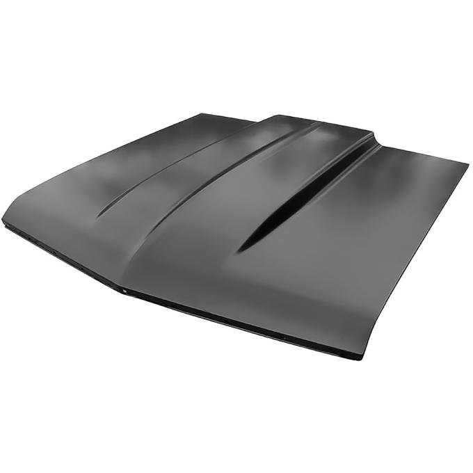 OER 1967 Chevelle, Malibu, El Camino, Cowl Induction Hood, Steel, 2" Rise BP6995V