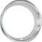OER 14" X 7" Rallye Wheel Trim Ring, 3" Deep, Polished Stainless Steel Finish MW900