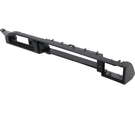 1970-72 Camaro, Dash Panel Lower Trim, Without Seat Belt Warning Light, Black