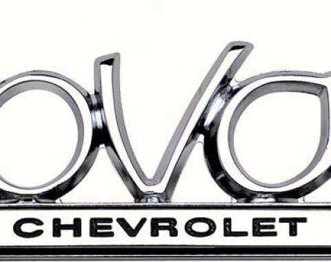 OER 1968-72 "Nova By Chevrolet" Trunk Emblem 8728940