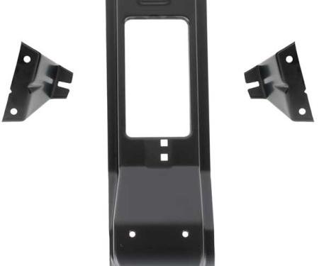 1973-74 Chevy Pickup, Blazer, Suburban, Grill Mounting Bracket Set, with Hood Latch Catch Support