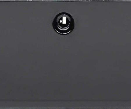 OER 1967-68 Camaro / Firebird Black Glove Box Door 3891663