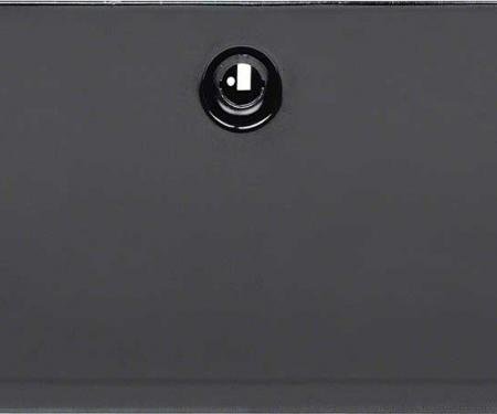 OER 1967-68 Camaro / Firebird Black Glove Box Door 3891663