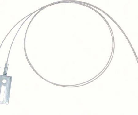 1961-64 Buick, Chevrolet, Pontiac, Oldsmobile B-Body, Convertible Top Hold Down Cables, Pair