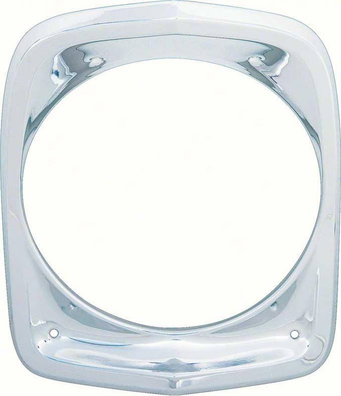 OER 1966 Chevy II, Nova, Headlamp Bezel, Each, GM Licensed 3866885