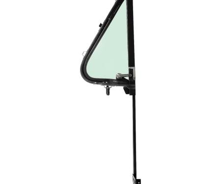 1973-79 Ford F100, F150, F250, F350, Vent Window Assembly, Green Tinted Glass, RH, Passenger Side