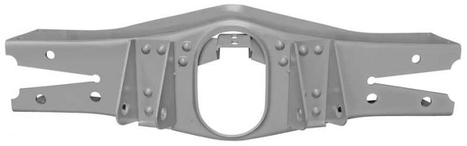 OER 1967-72 Chevy GMC C10 Truck, Rear Crossmember, Trailing Arm Mount, Original Style, Silver Weld-Thru Coating T677206