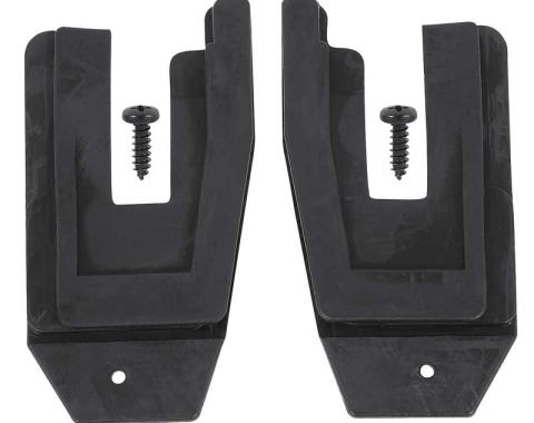 OER 1961-64 Impala, 1961-62 Bel Air, U Shape Door Jamb Rubber Seals, with Screws, Pair K2016