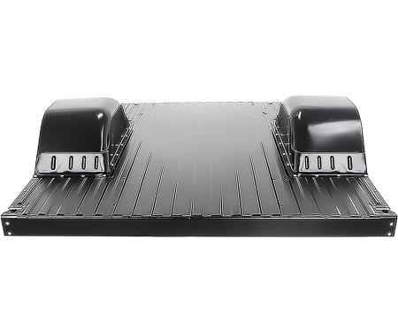 OER 1973-87 Chevrolet, GMC Shortbed, Fleetside, Full Bed Floor Panel, With Bracing, 6.5' Bed, With 4" Wider Tubs *T71617P