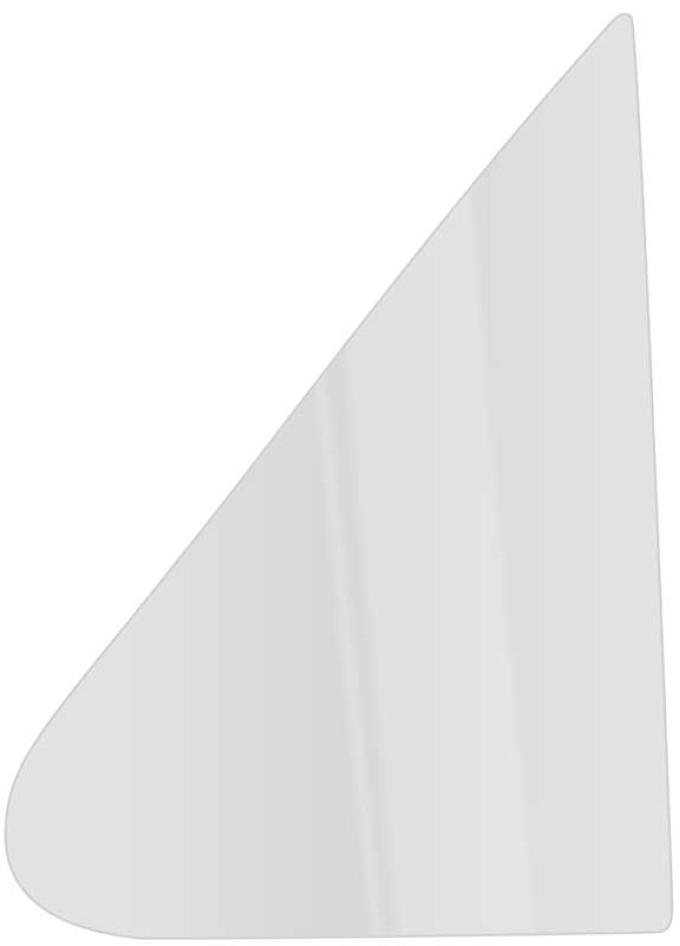 1980-91 Ford F100, F150, F250, F350, Bronco, Front Door Vent Glass Window, Clear, LH Driver Side