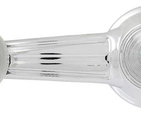 OER 1965-90 Chevrolet, Standard Door Window Crank Handle, Clear Knob, Non-Riveted, Various Models K037597X