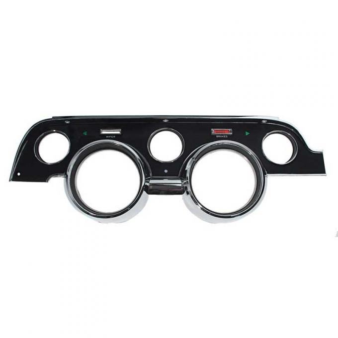 OER 1967 Ford Mustang, Dash Gauge Bezel, Standard Interior, Black 10838DR