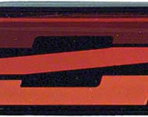 OER 1982-84 Camaro Z28 Red Lower Rocker Panel Emblem 20336591