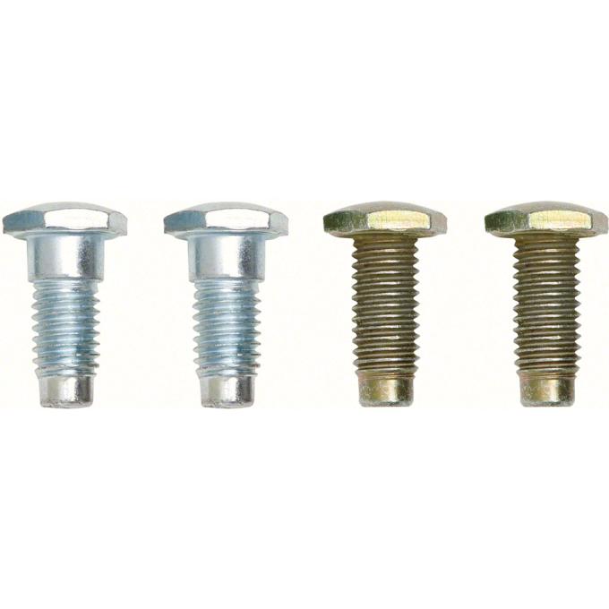 1969-72 Blazer, Jimmy, Seat Belt Bolt Kit, Front Bucket Seat Applications with Lap Belts, Coarse Thread, 4 Piece