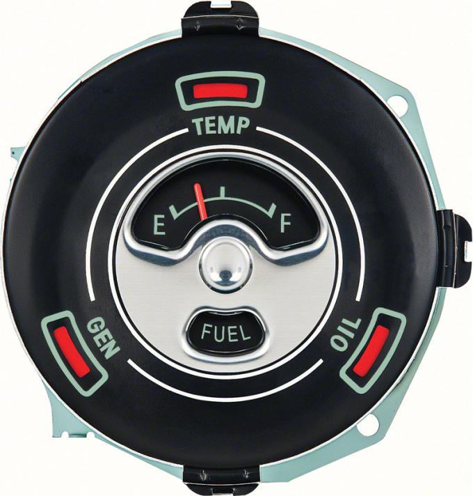 OER 1965 Chevy II/Nova Standard Fuel Gauge With Warning Lights 5644639