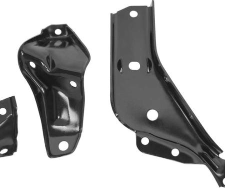 OER 1964 Impala / Full Size 3 Piece Front Bumper Bracket Set, RH B1783