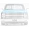 OER 1981-82 Chevrolet, GMC Pickup. Blazer, Jimmy, Suburban, Grill Side Molding, RH Passenger Side C2457