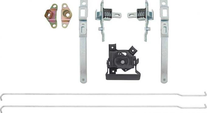 OER 1981-91 Chevrolet, GMC, Fleetside Pickup, Tailgate Latch Set, C/K and R/V T70505