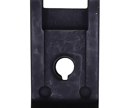 Spring Type U-Nut, #10 Screw Size, Black Phospate Coated