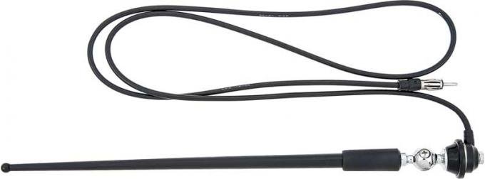 OER 1973-91 Chevy, GMC, Pickup, Blazer, Jimmy, Suburban, Rubber Antenna Mast and Cable Assembly, RH Fender Mounted T70468
