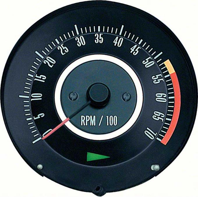 OER 1967 Camaro 350 or 396/325HP Tachometer with 5500 Red Line 6468910