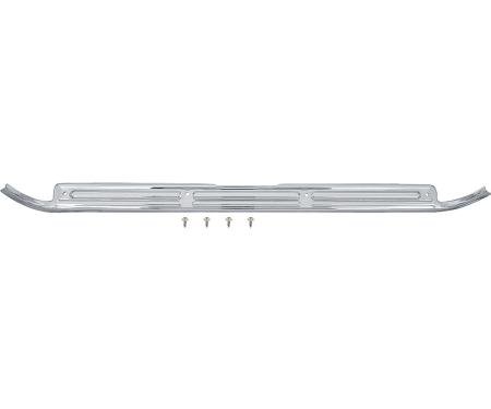 1967-72 Chevy, GMC Truck, Chrome Door Sill Plate, with Hardware, Each