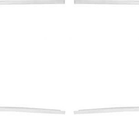 1947-53 Chevrolet, GMC Pickup Truck, Front Windshield Molding Set, 2 Piece Set