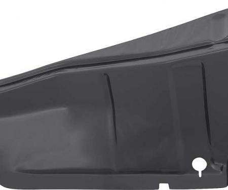 OER 1967-68 Camaro / Firebird Trunk Lower Side Panel Drop Down Extension, LH C109L