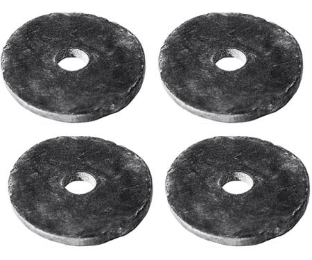 Mastic Sealer Washers, 1-3/4" Diameter, Seals Pal Nuts And Clip Nuts to Body Panel, 4 Piece Set