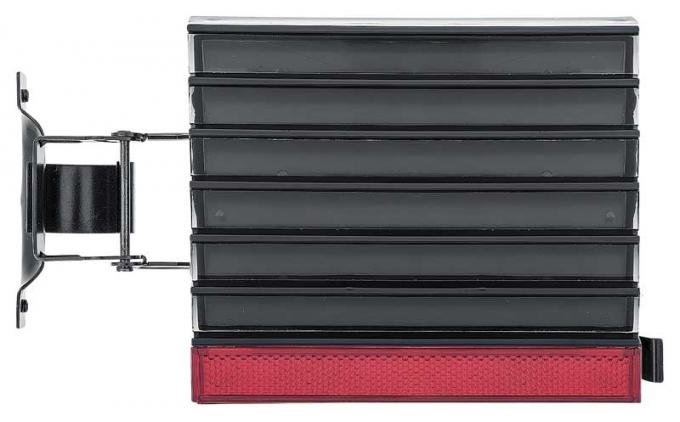 1979-81 Firebird, Trans Am, Fuel Door Assembly, with Spring and Bracket, Smoke