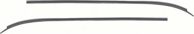 OER 1962-67 Chevy II / Nova Interior Upper Windshield Trim Moldings , 2 Piece Set K414