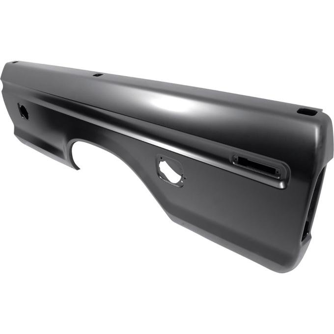 OER 1973-79 Ford, Bed Side Panel, with Wheelhouse,Tail Panel, 8' Long Bed, LH Side, 2 Fuel Holes TR27840N