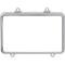 1976-99 GM, Headlamp Retaining Ring, Rectangular Style, Stainless Steel, 4" x 6" Lamp Design, Each