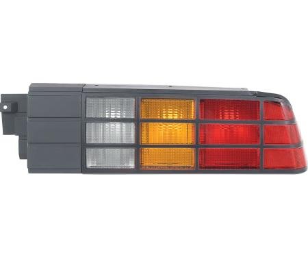 OER 1985-92 Chevrolet Camaro, Tail Light Assembly, with Black Grid Pattern, RH Passenger Side, Smoked Reverse Lens 748812S