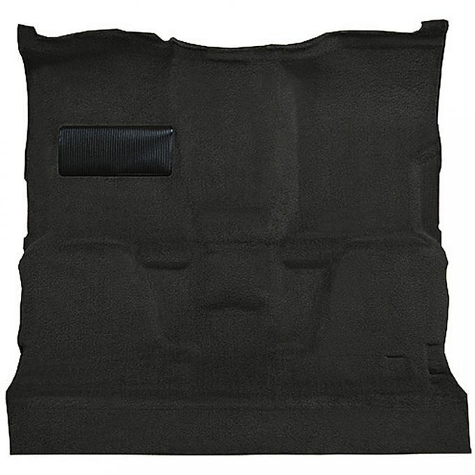 OER 1981-87 Chevrolet, GMC Pickup, Regular Cab, Molded Vinyl Flooring Set, Vinyl, Standard Backing, Column Shift, Auto/Manual, 2WD, Black T3202101