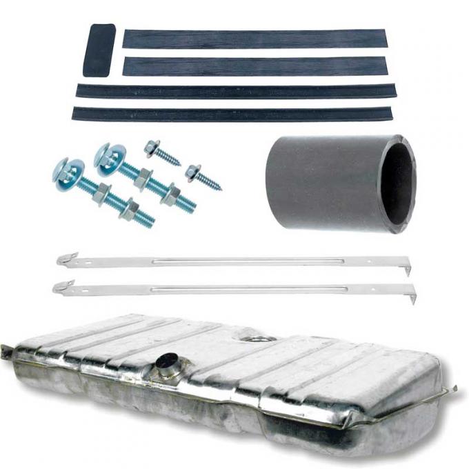 1967-68 Firebird Fuel Tank Kit (Zinc Coated Tank W/O Neck, Sleeve Or Clamp)