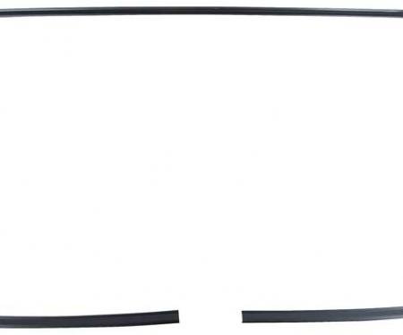 OER 1970-74 Back Glass Molding Set - Black 153561