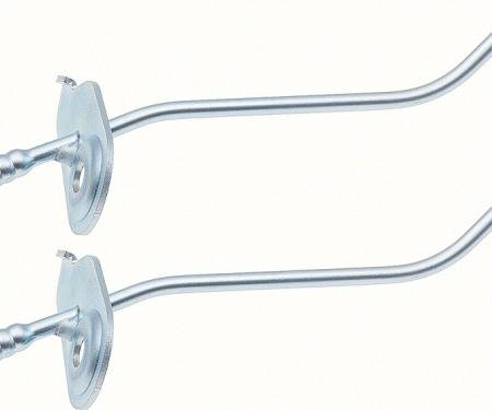 OER 1961-62 Impala, Bel Air, Biscayne, Windshield Washer Nozzles, Pair 3798376