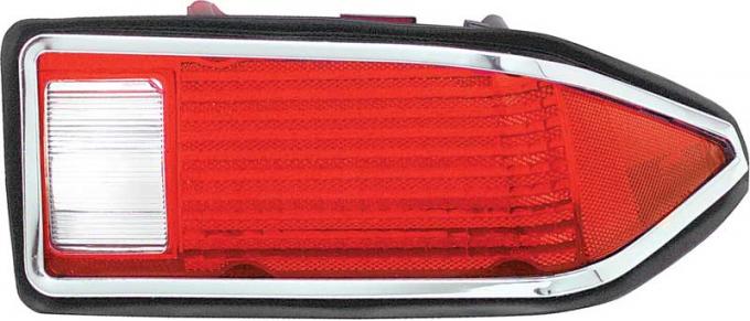 OER 1974-77 Camaro Tail Light Lens With Back-Up Lens - RH 5954138